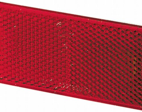 Reflector Κρύσταλλο Colour: Red rectangular Glued HELLA 8RA003326931
