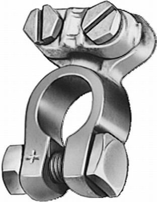 Μπαταρίας Clamp Form E για negative terminal 12V 24V Ø: 15.9mm DIN HELLA 8KX716405011