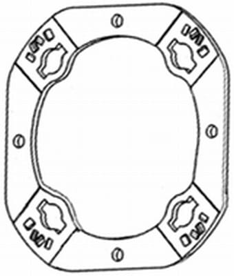 Frame HELLA 9AH161786017