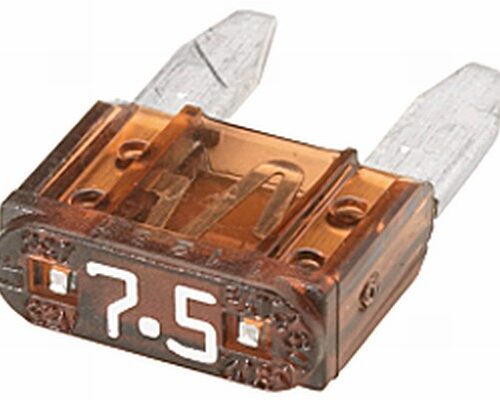 Ασφάλεια Mini 7.5A Brown Ποσότητα: 50 HELLA 8JS728596111