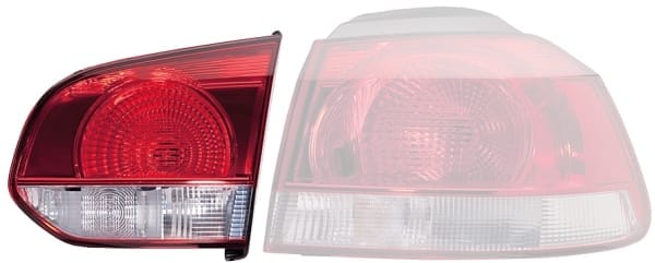 Φανάρι Πίσω Λάμπα Δεξιό για VW Golf VI (5K1) Θέσης Assembly HELLA 2TZ009923101