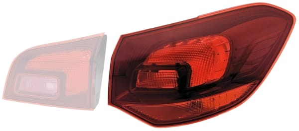 Φανάρι Πίσω Λάμπα Δεξιό για Opel Astra J Sports Tourer ( (P10) Θέσης Assembly HELLA 9EL354998041
