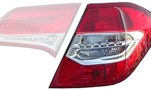 Φανάρι Πίσω Λάμπα Δεξιό για Citroën C4 II (B7) Θέσης Assembly HELLA 2VP354988021