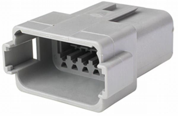 Φις Housing 12V pin Ποσότητα: 10 HELLA 8JA201021122