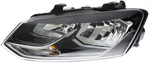 Halogen/FF-Headlight - left for VW Polo (6R1, 6C1) Headlight HELLA 1LB012034031