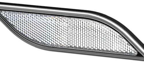 Reflector Style Κρύσταλλο Colour: White rectangular Glued HELLA 8RA013347021