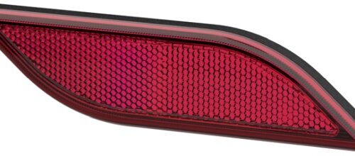 Reflector Style Κρύσταλλο Colour: Red rectangular Glued HELLA 8RA013347061