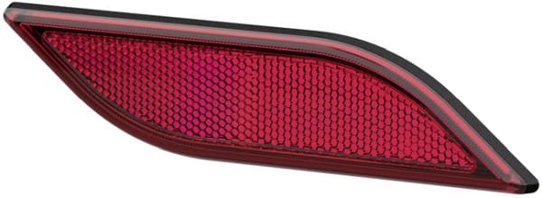 Reflector Style Κρύσταλλο Colour: Red rectangular Glued HELLA 8RA013347061