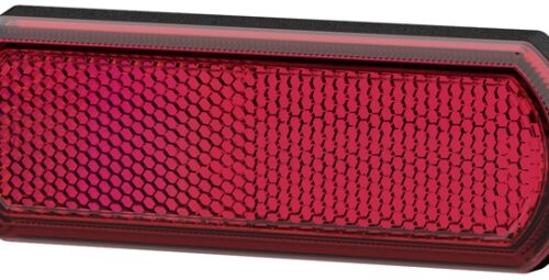 Reflector Tech Κρύσταλλο Colour: Red rectangular Glued HELLA 8RA013403001