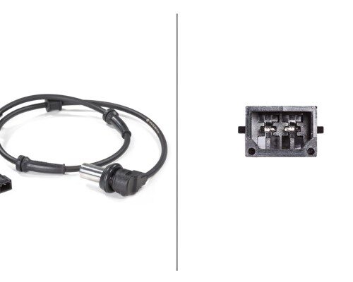 Αισθητήρας, wheel speed - 12V 2-pin connector Audi A4 (8D2, B5) HELLA 6PU012806151