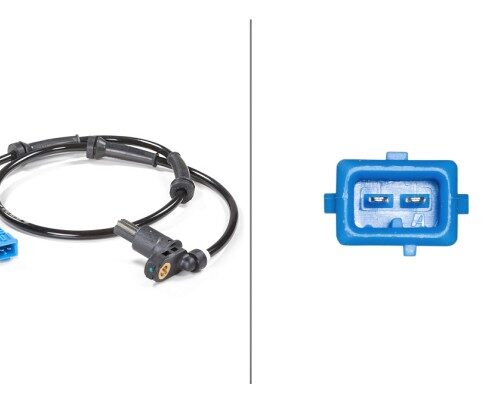 Αισθητήρας, στροφών τροχού 12V Peugeot 206 Hatchback (2A C) HELLA 6PU009106551