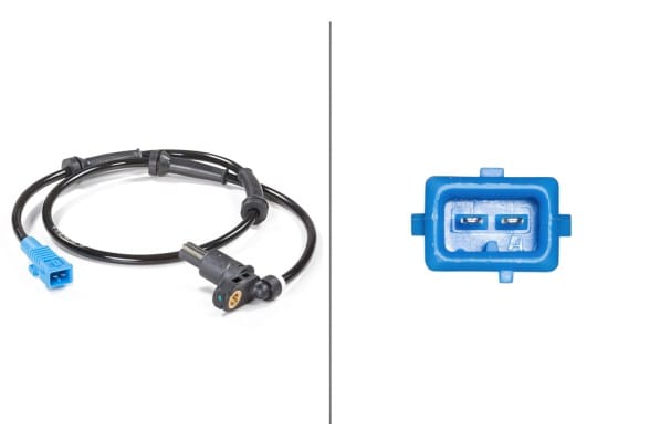 Αισθητήρας, στροφών τροχού 12V Peugeot 206 Hatchback (2A C) HELLA 6PU009106551