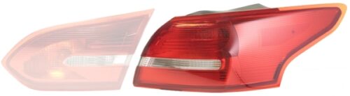 Φανάρι Πίσω Λάμπα Δεξιό για Ford Focus III Saloon Θέσης Assembly HELLA 2SD354828041