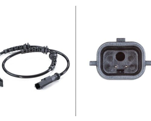 Αισθητήρας, wheel speed - 12V 2-pin connector Renault Clio III (BR0/1, CR0/1) HELLA 6PU012806231