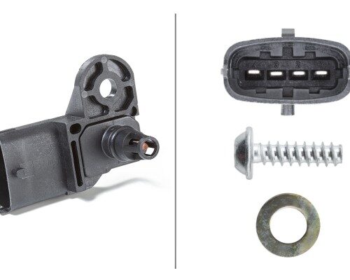 Αισθητήρας Πίεσης Εισαγωγής 5V Fiat 500 (312_) HELLA 6PP009400311