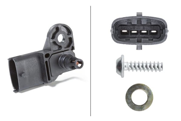 Αισθητήρας Πίεσης Εισαγωγής 5V Fiat 500 (312_) HELLA 6PP009400311