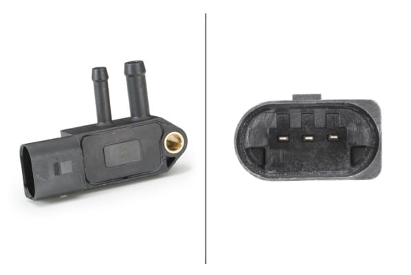 Αισθητήρας, Πίεσης καυσαερίων VW Golf VI (5K1) HELLA 6PP009409261