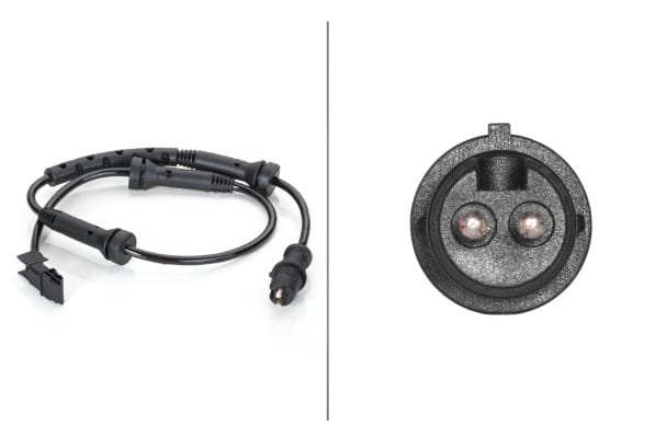 Αισθητήρας, wheel speed - 12V 2-pin connector Renault Laguna II (BG0/1_) HELLA 6PU012806271