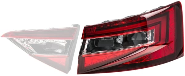 Φανάρι Πίσω LED Δεξιό για Skoda Superb III Estate (3V5) Θέσης Assembly HELLA 2SK354832081