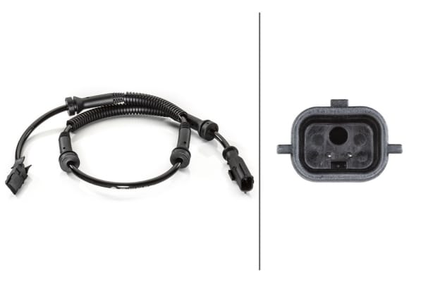 Αισθητήρας, wheel speed - 12V 2-pin connector Renault Trafic II Box (FL) HELLA 6PU012806301