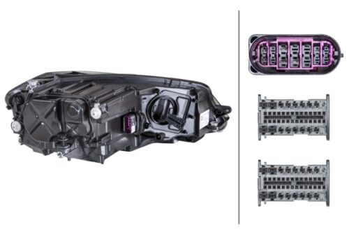 LED Προβολέας Αριστερό για VW Golf VII (5G1BQ1BE1BE2) HELLA 1ZX013924211 - Image 2