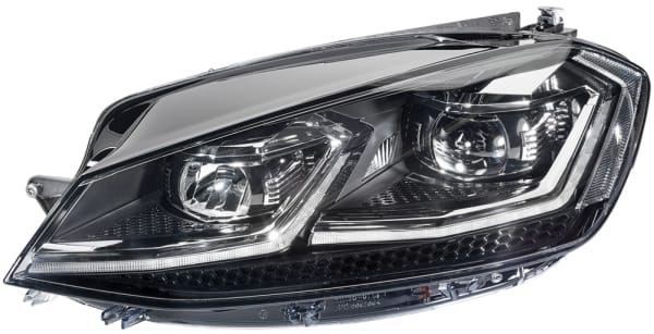 LED Φανάρι Μπροστινό Αριστερό για VW Golf VII (5G1BQ1BE1BE2) HELLA 1LX013924311