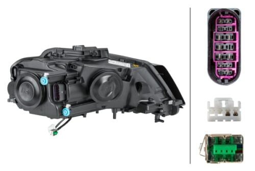 LED Bi Xenon Φανάρι Αριστερό για Audi A3 (8P1) HELLA 1EL009648391 - Image 2