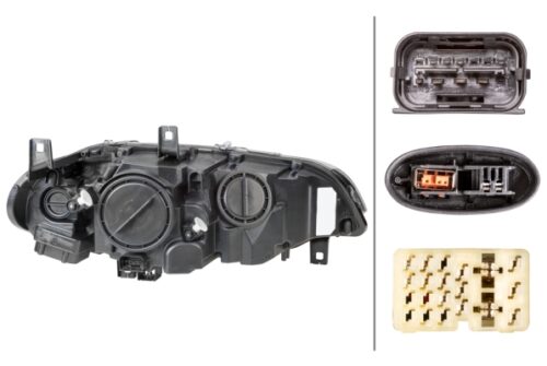 Bi Xenon LED Προβολέας Αριστερό για BMW X6 (E71E72) HELLA 1ZS009645511 - Image 2