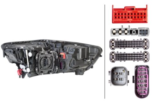 Matrix-Headlight - right for Audi A6 Avant (4G5, 4GD, C7) Headlight HELLA 1EX012976221 - Image 2