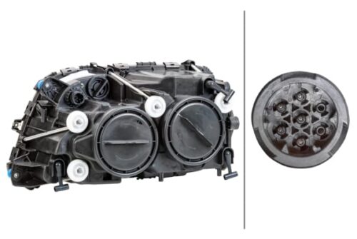Φανάρι Μπροστινό Δεξιό για Mercedes Benz Actros MP3 HELLA 1LH009513061 - Image 2