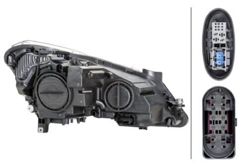 LED Bi Xenon Προβολέας Αριστερό για Mercedes Benz E Class Coupe (C2 (C207) HELLA 1ZT011733051 - Image 2