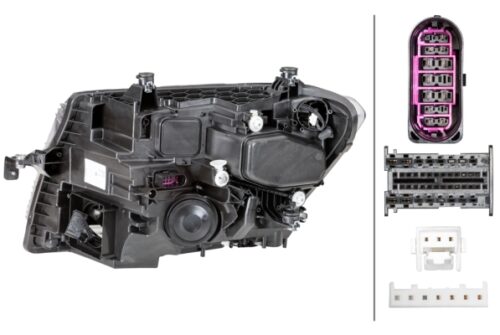 LED-Headlight - right for VW Crafter Box (SY_, SX_) Headlight HELLA 1LX012830121 - Image 2