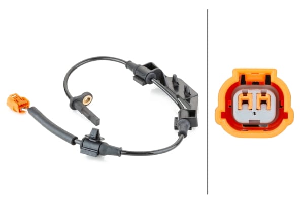 Αισθητήρας, στροφών τροχού Πίσω Axle Honda Cr V II (RD_) HELLA 6PU230040231