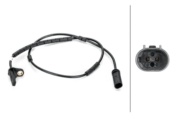 Αισθητήρας, wheel speed - 2-pin connector BMW 1 (F20) HELLA 6PU012806431