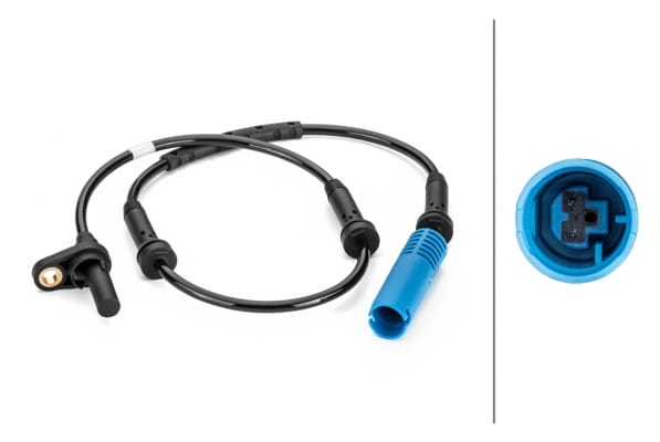 Αισθητήρας, wheel speed - 2-pin connector BMW 5 Touring (E61) HELLA 6PU012806421