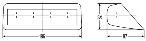 Φανάρι Stop Matrix 12V HELLA 2DA007428007 - Image 2