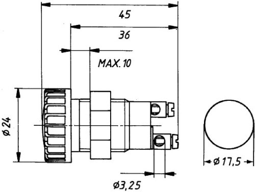 Λυχνία ελέγχου Προβολέας 12V 24V HELLA 2AA008592031 - Image 2
