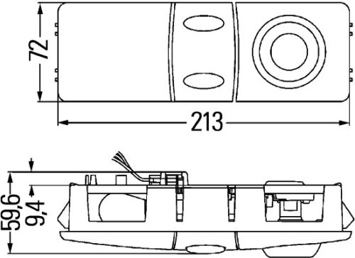 Εσωτερικός Φωτισμός 24V HELLA 2JA009037027 - Image 2