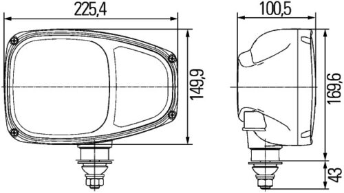 Λάμπα Φανάρι Combi 220 24V HELLA 1EE996174401 - Image 2