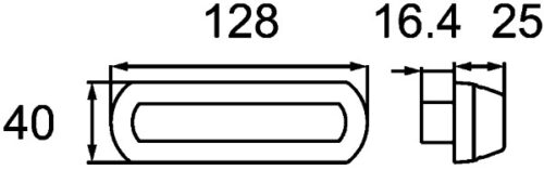 Φλάς Tech LED 12V 24V HELLA 2BA013398001 - Image 3