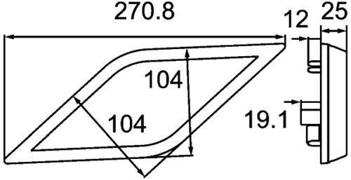 Φλάς Style LED 24V HELLA 2BA013331331 - Image 3
