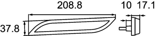 Φανάρι Όγκου Style LED 12V 24V HELLA 2PS013305311 - Image 3