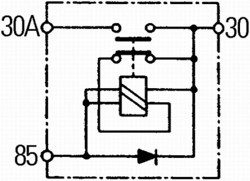 Διακόπτης Μπαταρίας 24V HELLA 6EK008776051 - Image 3
