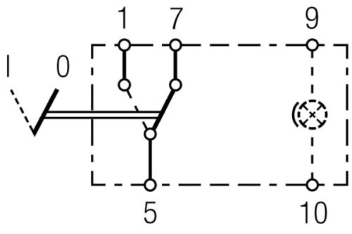 Διακόπτης S25 Flip Control I 0 Αριθμός Pin: 5 HELLA 6FH007832061 - Image 3