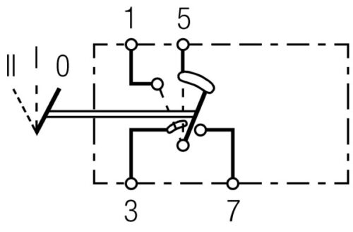 Πλήκτρο II+I 0 Αριθμός Pin: 4 HELLA 6FH007832511 - Image 2