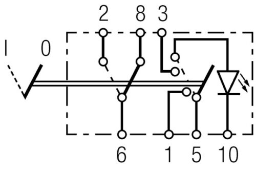 Διακόπτης Φάρου 12V 24V I 0 Αριθμός Pin: 7 HELLA 6HH007832711 - Image 3