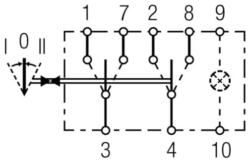 Πλήκτρο I >0< II Αριθμός Pin: 8 HELLA 6GM007832251 - Image 3