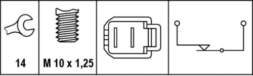 Βαλβίδα Stop 12V Honda Cr V I (RD) HELLA 6DF007365001 - Image 2