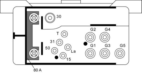 Μονάδα ελέγχου 12V Mercedes Benz Saloon (W124) HELLA 4RV008188061 - Image 3