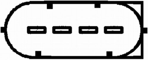 Αισθητήρας Μάζας Αέρα Mercedes Benz A Class (W169) HELLA 8ET009142601 - Image 2